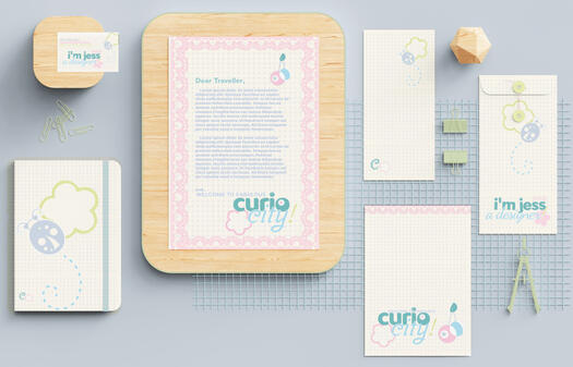 Stationery mockup